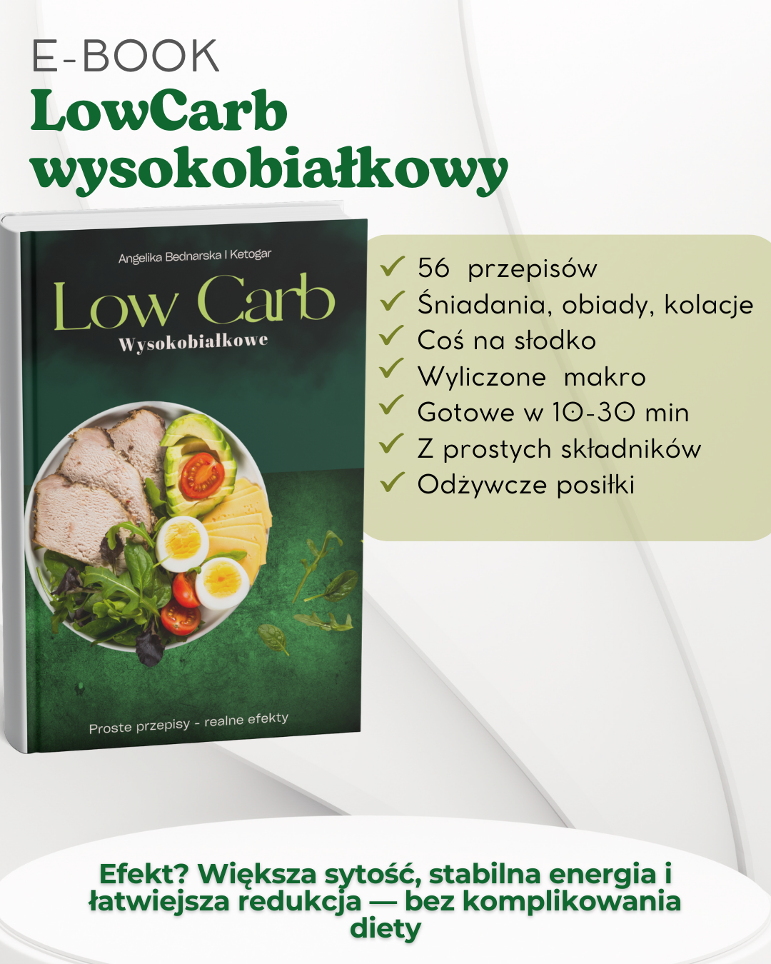 E-book LowCarb wysokobiałkowe
